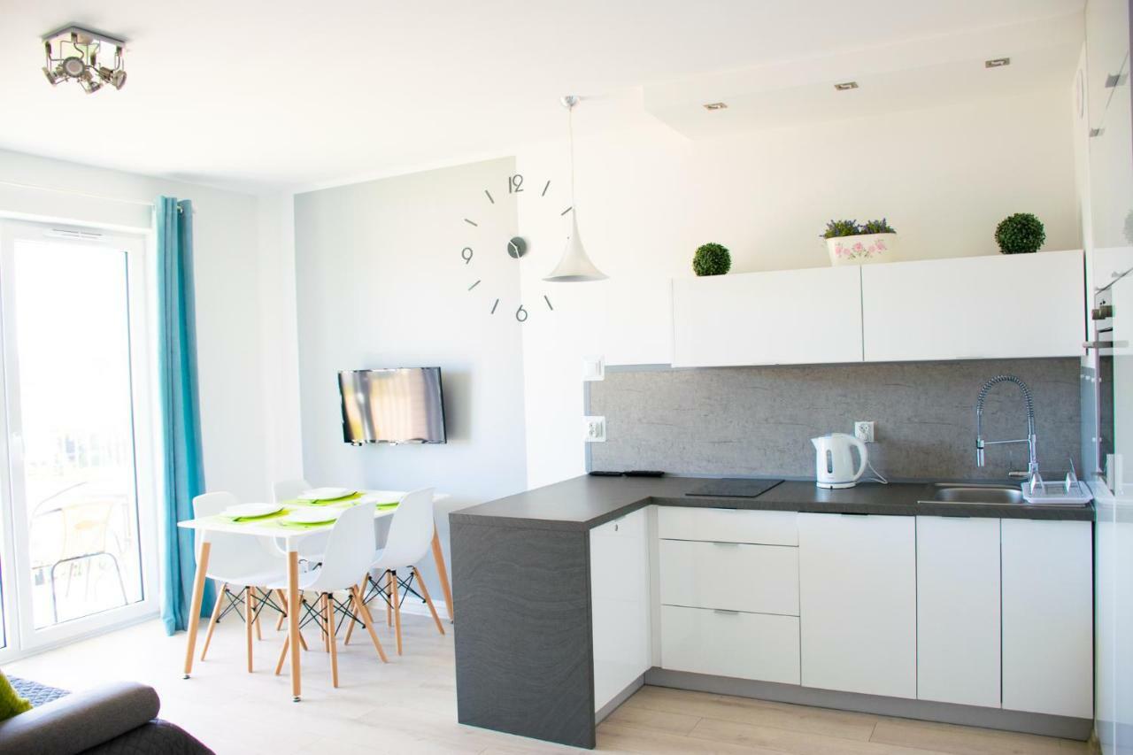 Grey & White Pogodne Lejlighed Kołobrzeg Eksteriør billede